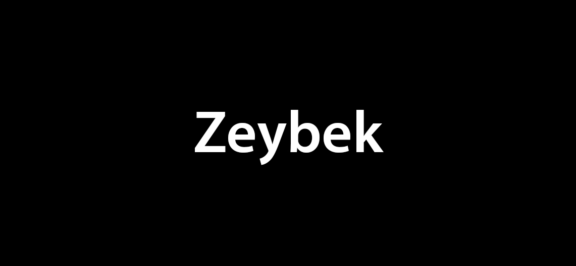 Zeybek